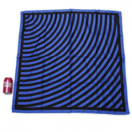 Louis Vuitton Silk Stripes Scarf Blue/Black 2 of 6