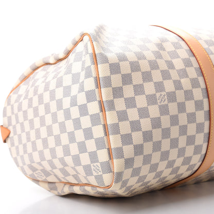 Louis Vuitton Damier Azur Keepall 50 8 of 13