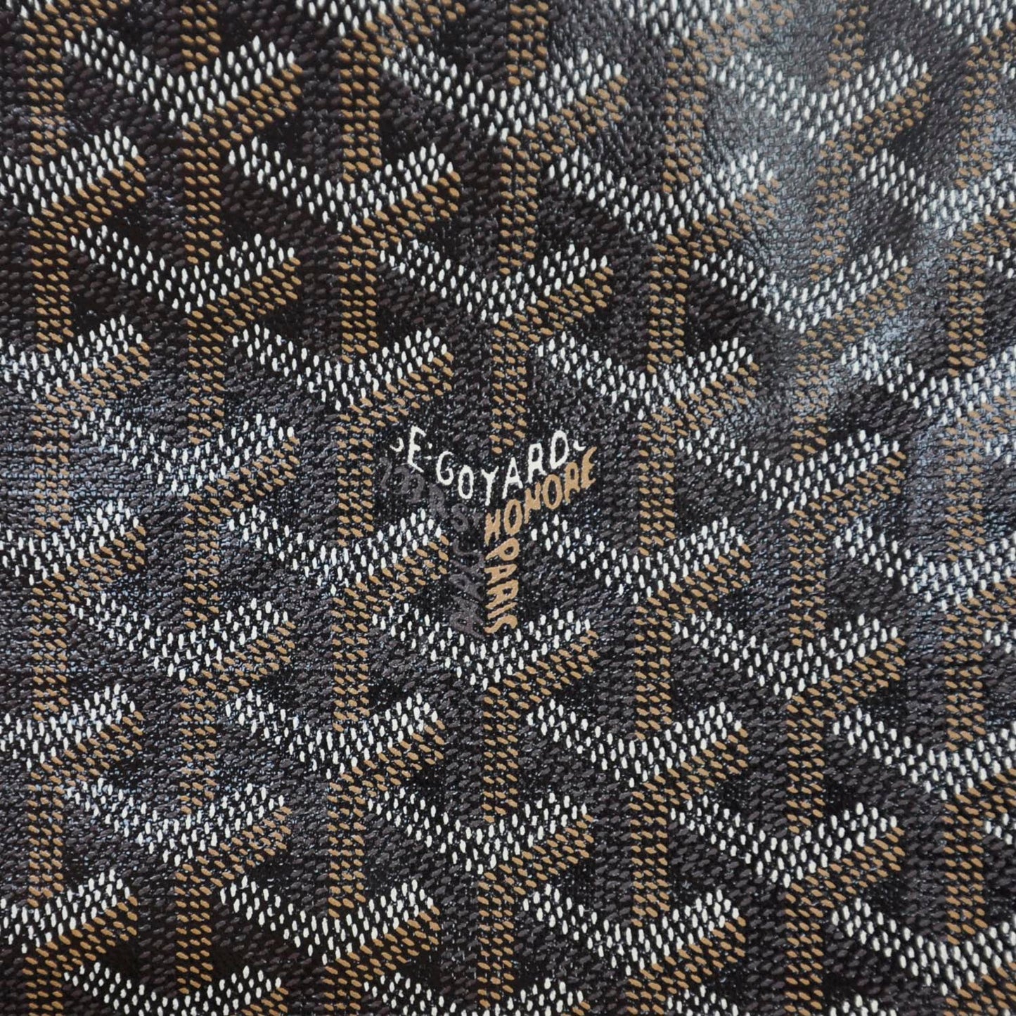 Goyardine Saint Louis GM Black Gold