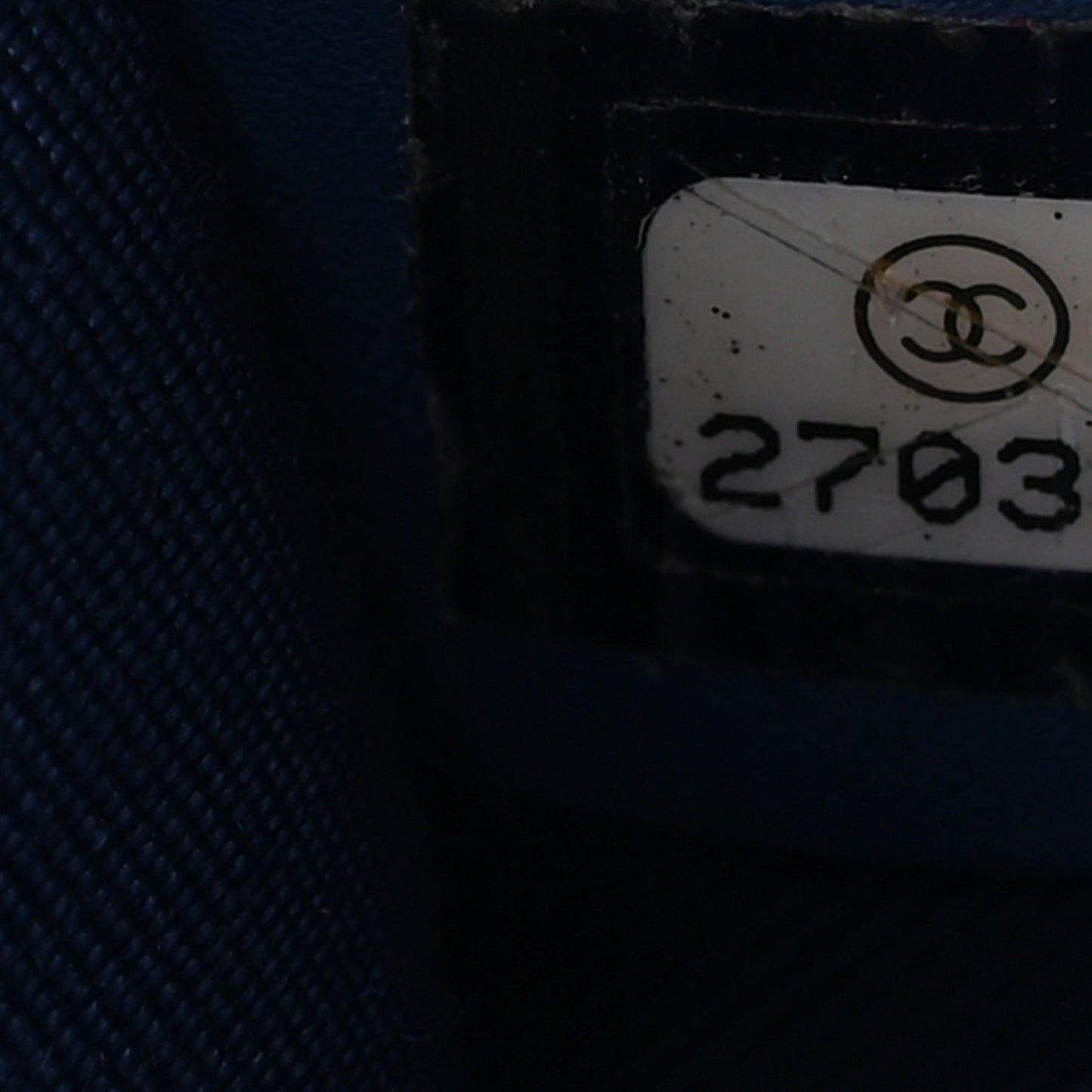 Caviar Quilted Large CC Day Backpack Blue