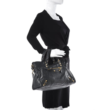 Balenciaga Agneau Giant 12 Gold Hardware City Anthracite 3 of 8