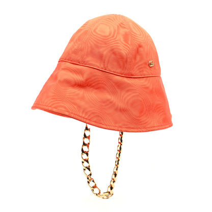 Gucci Nylon GG Elevation Clock Moiret Mirage Bucket Hat S Orange 1 of 7