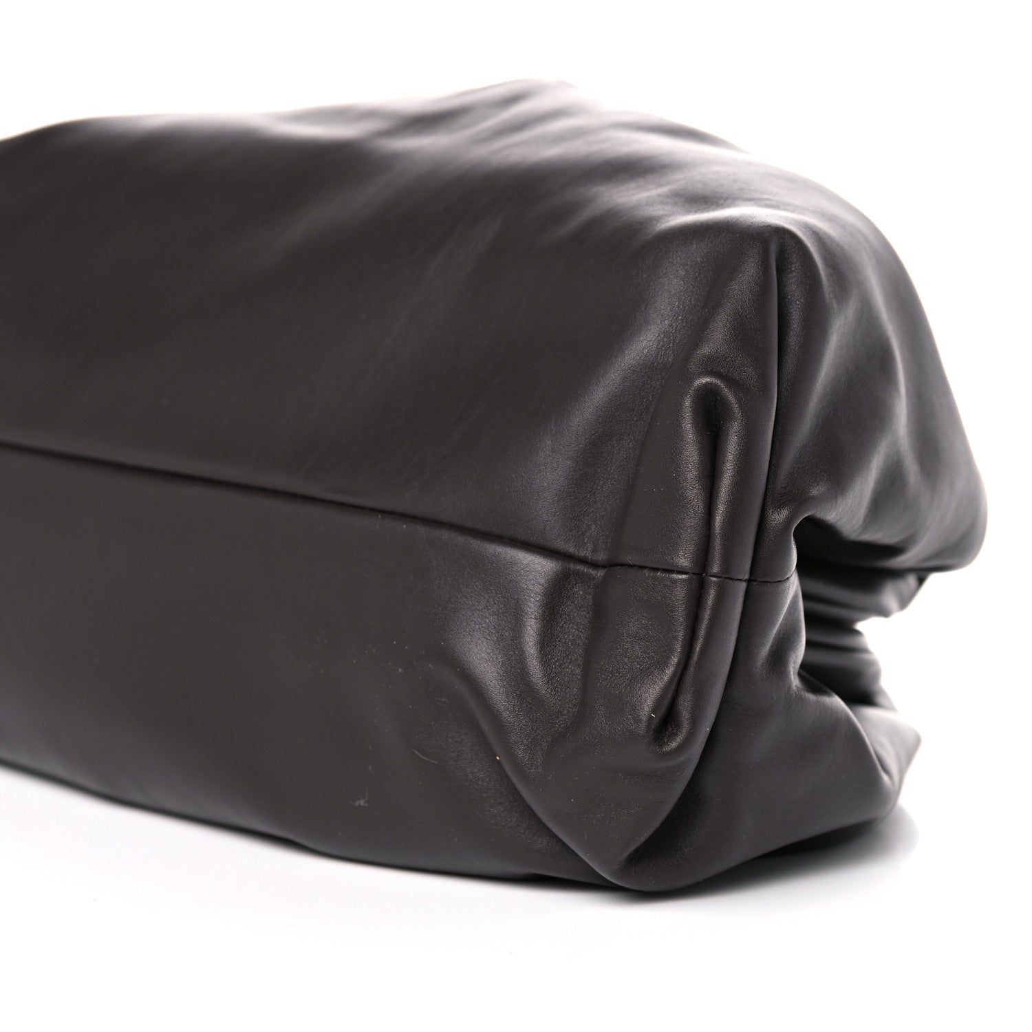 Bottega Veneta Smooth Butter Calf The Pouch Oversized Clutch Fondant 8 of 8