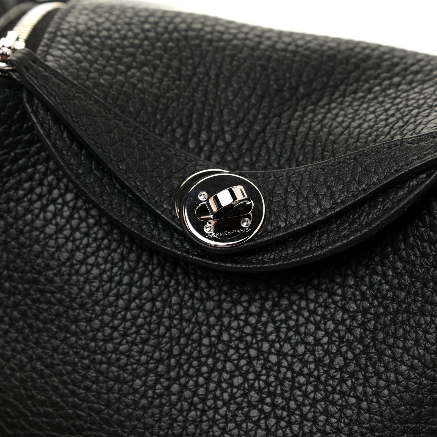 Taurillon Clemence Mini Lindy 20 Black