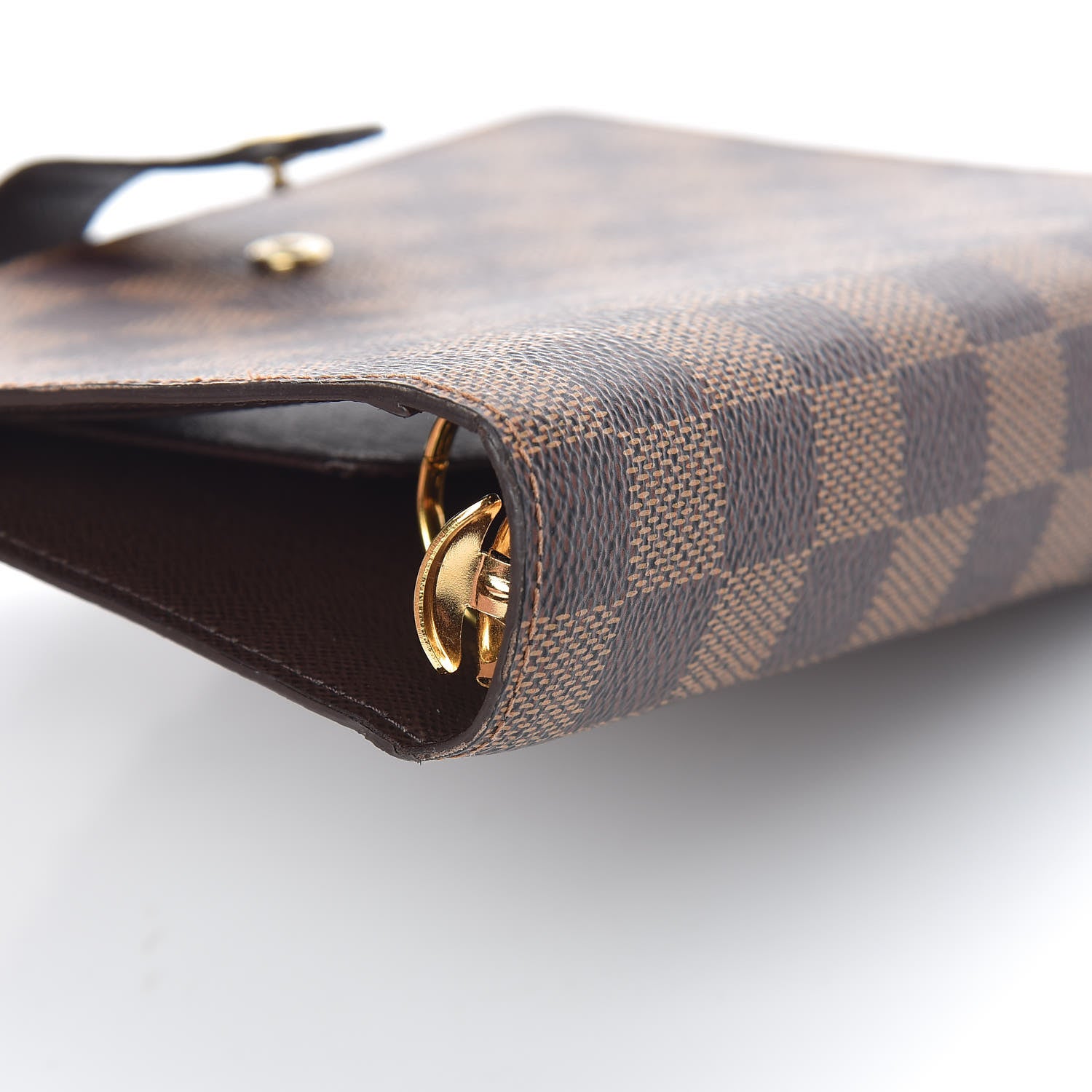 Louis Vuitton Damier Ebene Medium Ring Agenda Cover 11 of 12