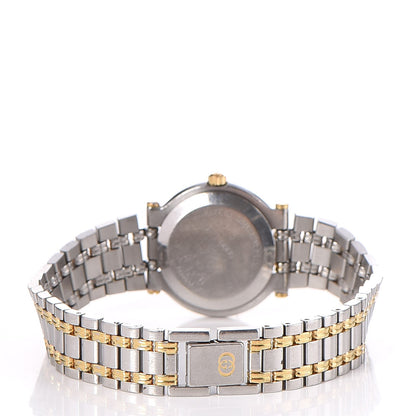 Gucci Stainless Steel 18K Yellow Gold Plated 9000L Quartz Watch 4 of 11