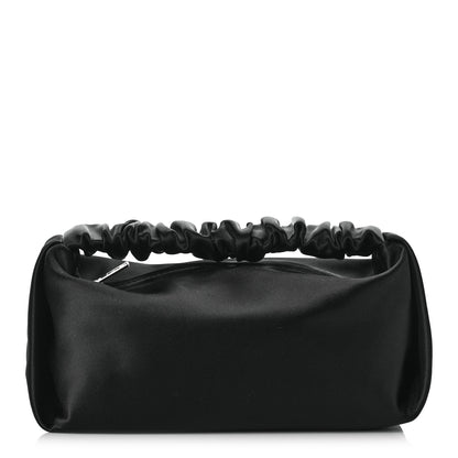 Alexander Wang Satin Mini Scrunchie Bag Black 1 of 8