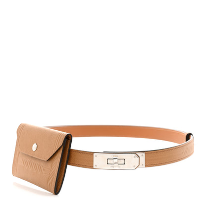 Hermes Epsom Quadrige Kelly Pocket 18 Belt Biscuit 1 of 7