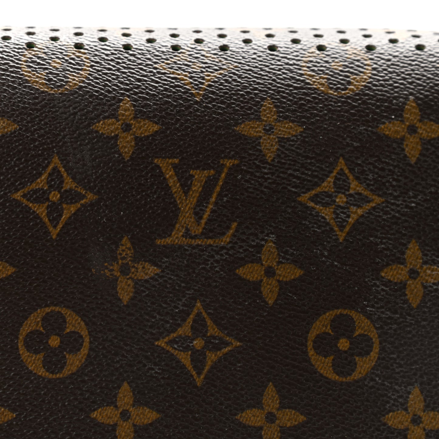Monogram Perforated Speedy 30 Green