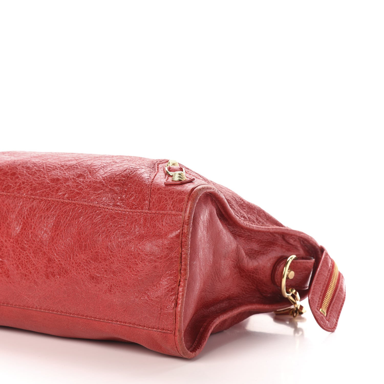 Balenciaga Agneau Giant 12 Gold Hardware City Rouge Cardinal 10 of 12