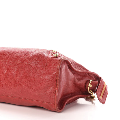 Balenciaga Agneau Giant 12 Gold Hardware City Rouge Cardinal 10 of 12