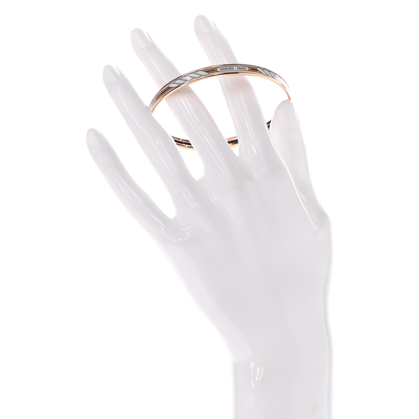 Enamel Printed Extra Narrow Bracelet 65
