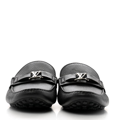 Louis Vuitton Taiga Mens Hockenheim Moccasin Loafers 11.5 Black 3 of 8