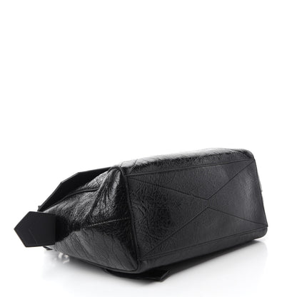 Givenchy Creased Patent Calfskin Medium ID Flap Black 4 of 13