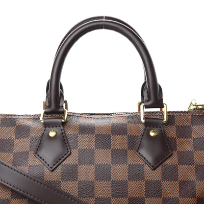 Louis Vuitton Damier Ebene Speedy Bandouliere 25 10 of 11