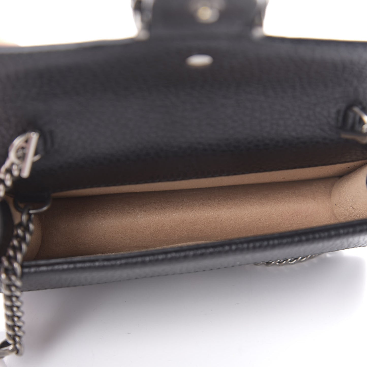 Calfskin Super Mini Dionysus Shoulder Bag Black