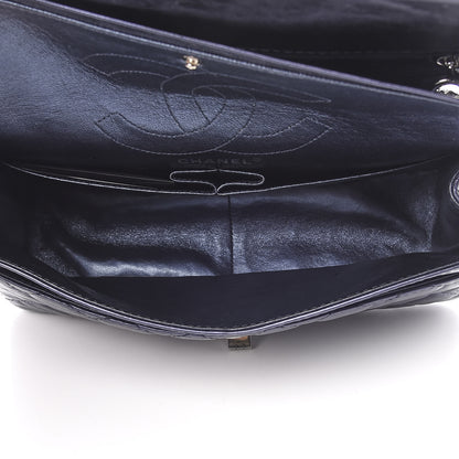 Chanel Metallic Calfskin Quilted 2.55 Reissue 226 Flap Marine Fonce 5 of 15