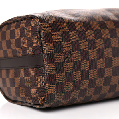 Louis Vuitton Damier Ebene Speedy Bandouliere 25 8 of 9