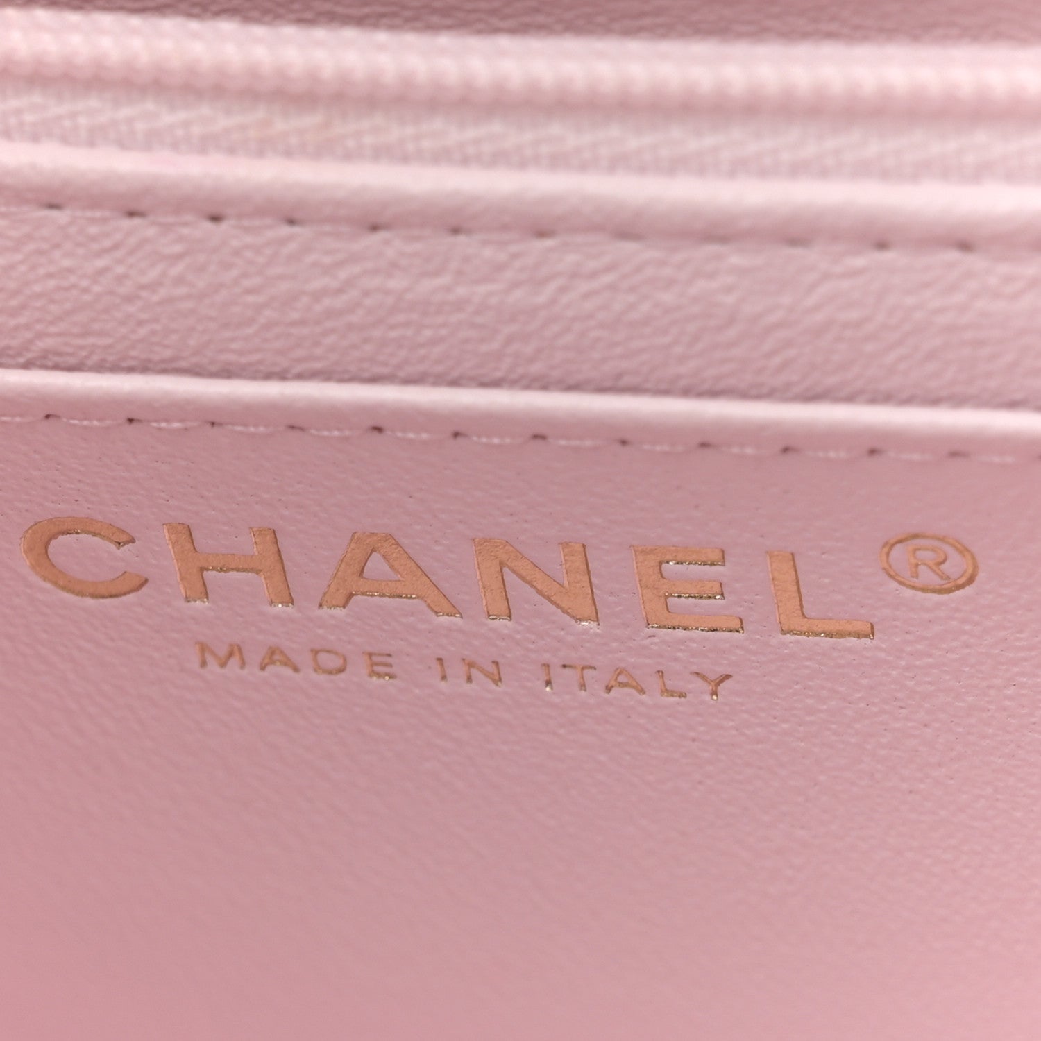 Chanel Lambskin Quilted Mini Top Handle Rectangular Flap Light Pink 7 of 14