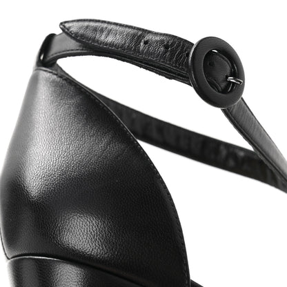 Christian Louboutin Nappa Loubi Bee Kid 85 Sandals 39 Black 9 of 10