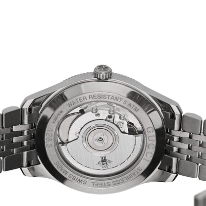 Gucci Stainless Steel 40mm G-Timeless Charm Automatic Watch 4 of 4