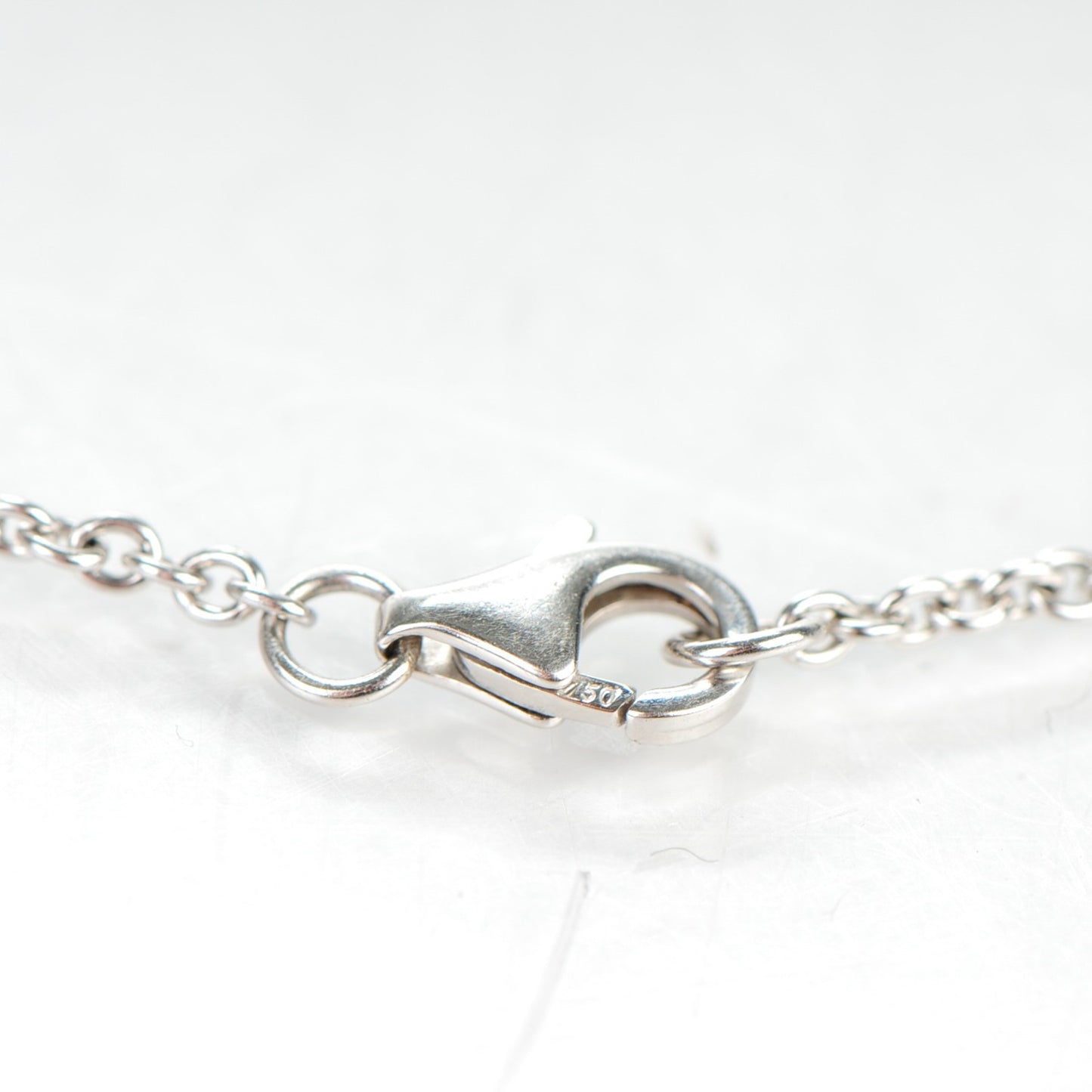 18K White Gold Interlocking LOVE Bracelet