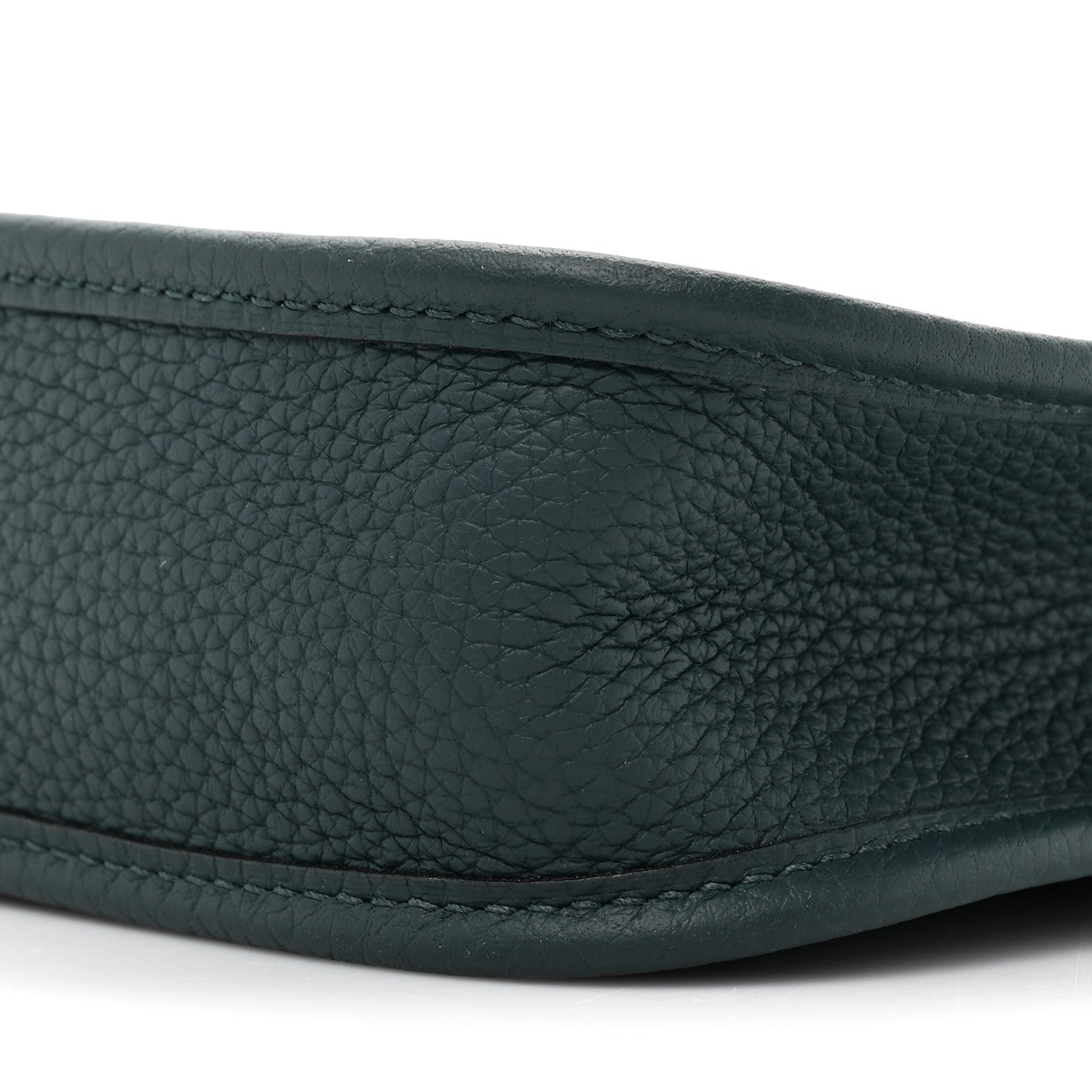 Hermes Taurillon Clemence Evelyne TPM Vert Cypress 7 of 8