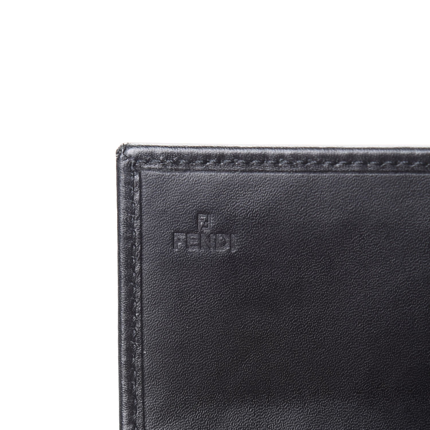 Fendi Zucchino Forever Continental Wallet Black 6 of 11