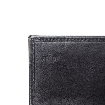 Fendi Zucchino Forever Continental Wallet Black 6 of 11
