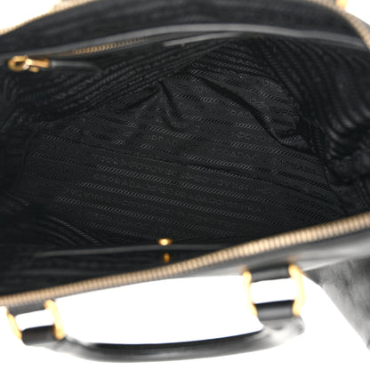 Prada Saffiano Tessuto Nylon Satchel Black 5 of 12