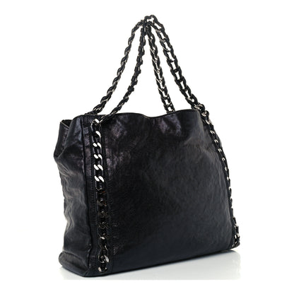 Chanel Glazed Caviar Modern Chain Tote Black 3 of 10
