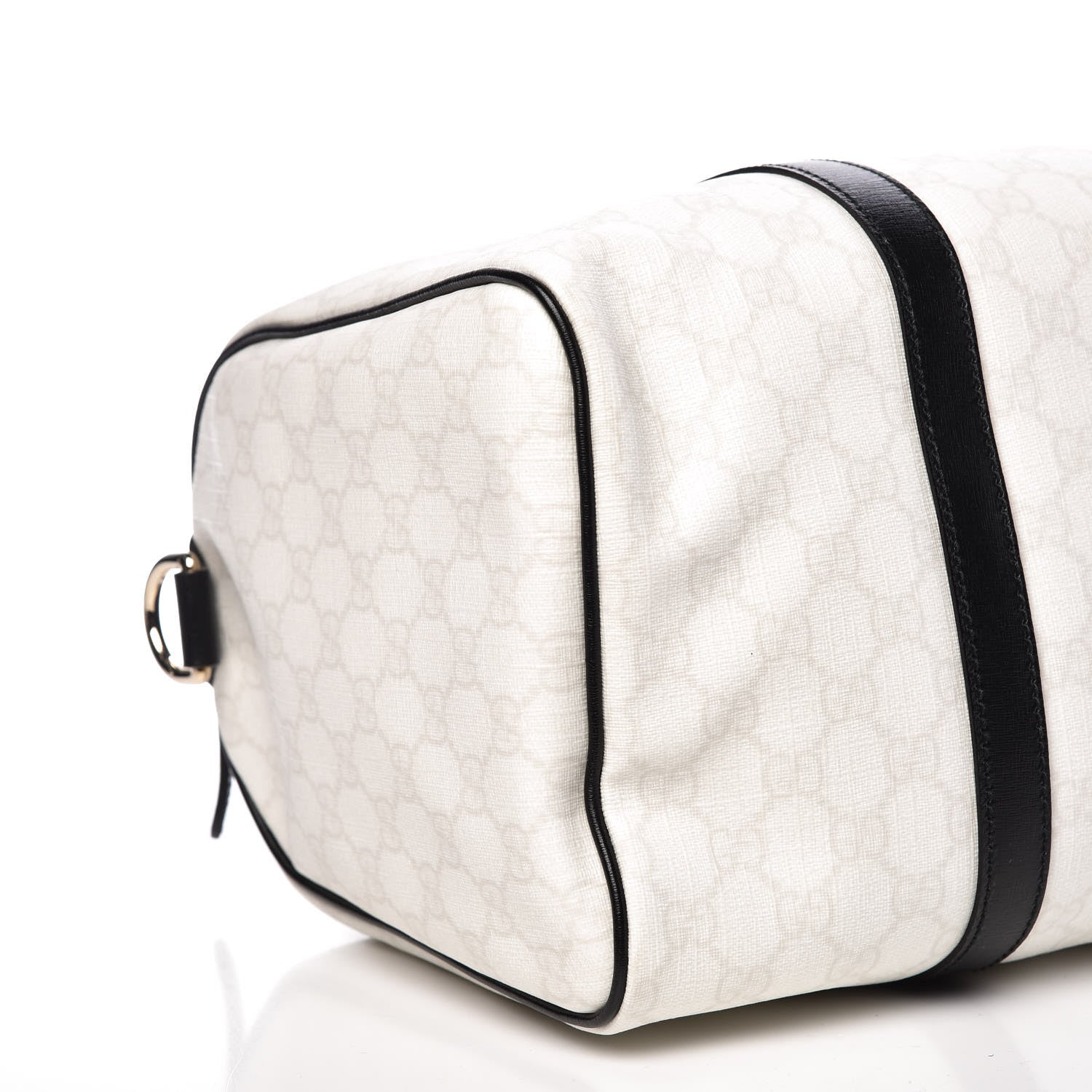 Gucci GG Plus Monogram Medium Joy Boston White Black 5 of 9