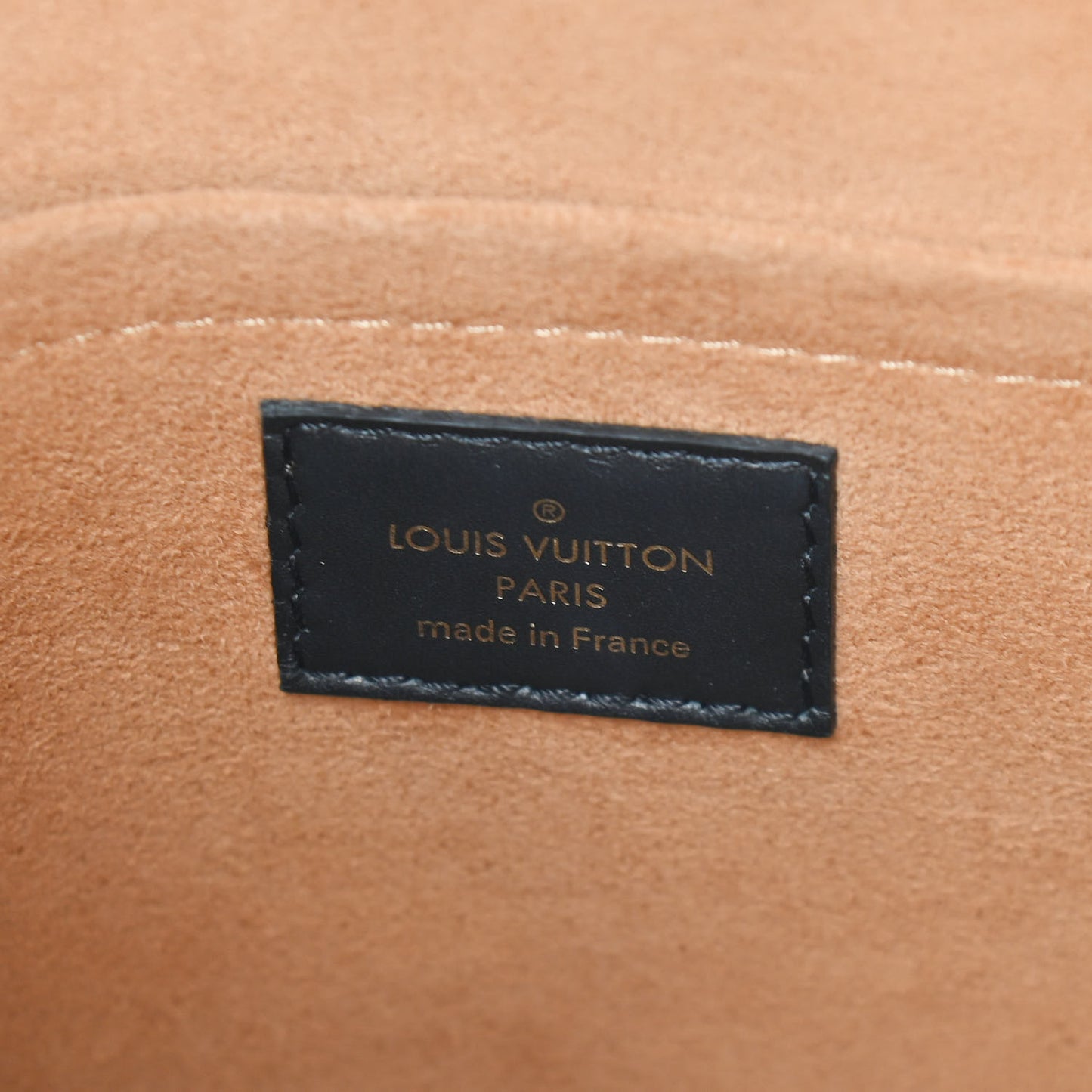 Calfskin Monogram On My Side Black