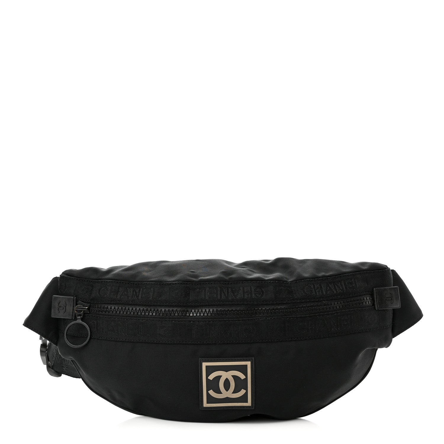 Chanel Nylon Sport Waist Bag Black 1 of 10