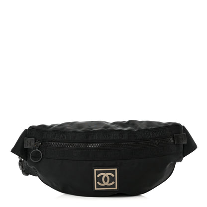 Chanel Nylon Sport Waist Bag Black 1 of 10