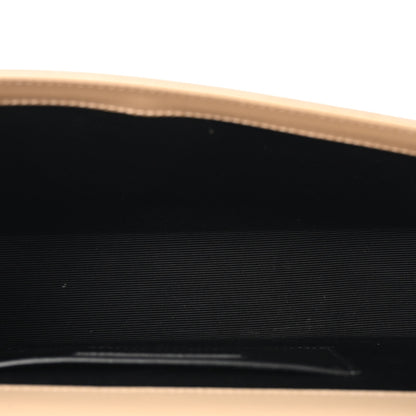 Saint Laurent Grain De Poudre Medium Monogram Kate Satchel Nude Powder 5 of 9