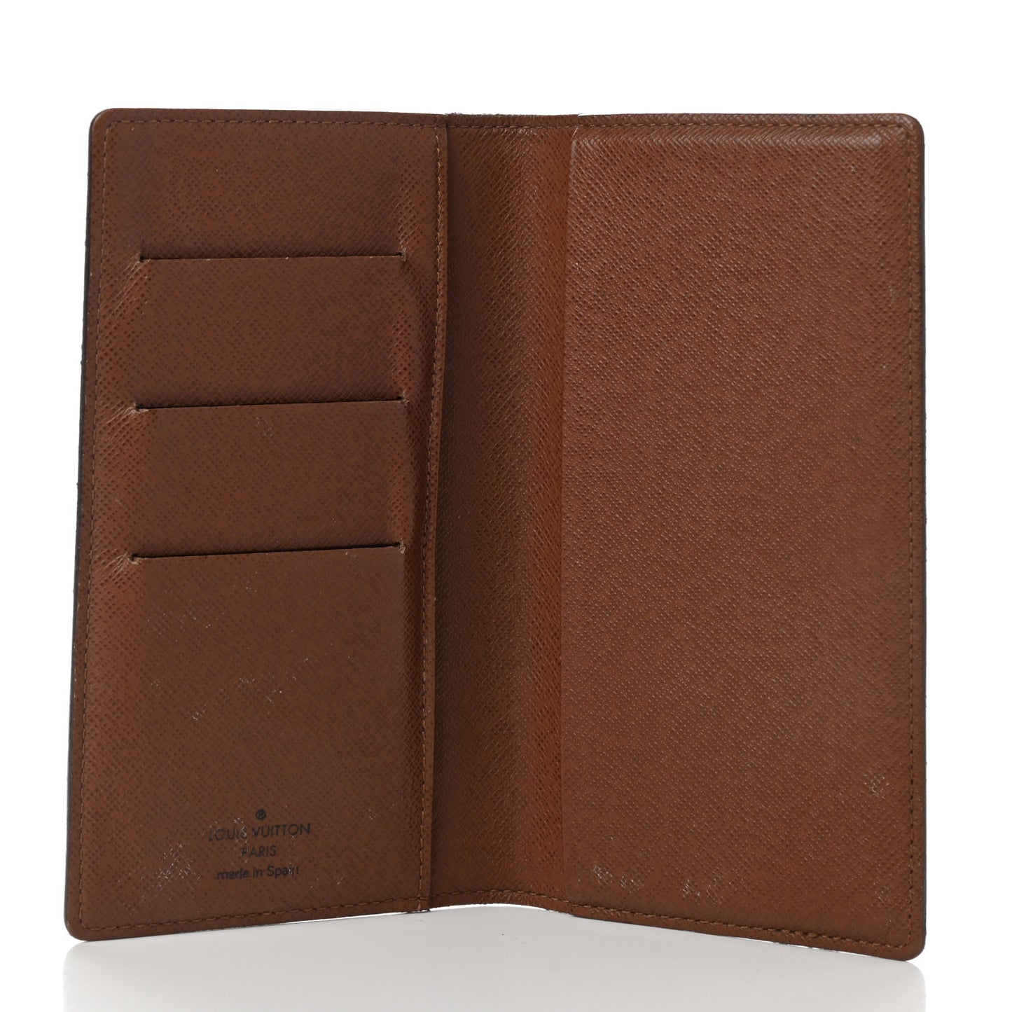 Monogram Checkbook Holder Case Wallet