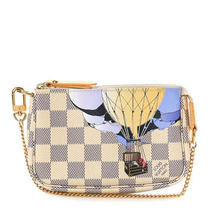 Louis Vuitton Damier Azur Illustre Mini Pochette Accessories 1 of 10