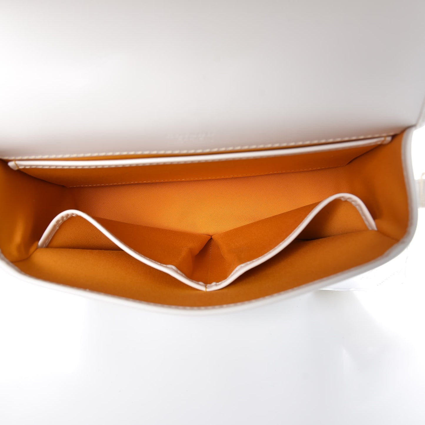 Goyardine Belvedere II PM Messenger Bag White