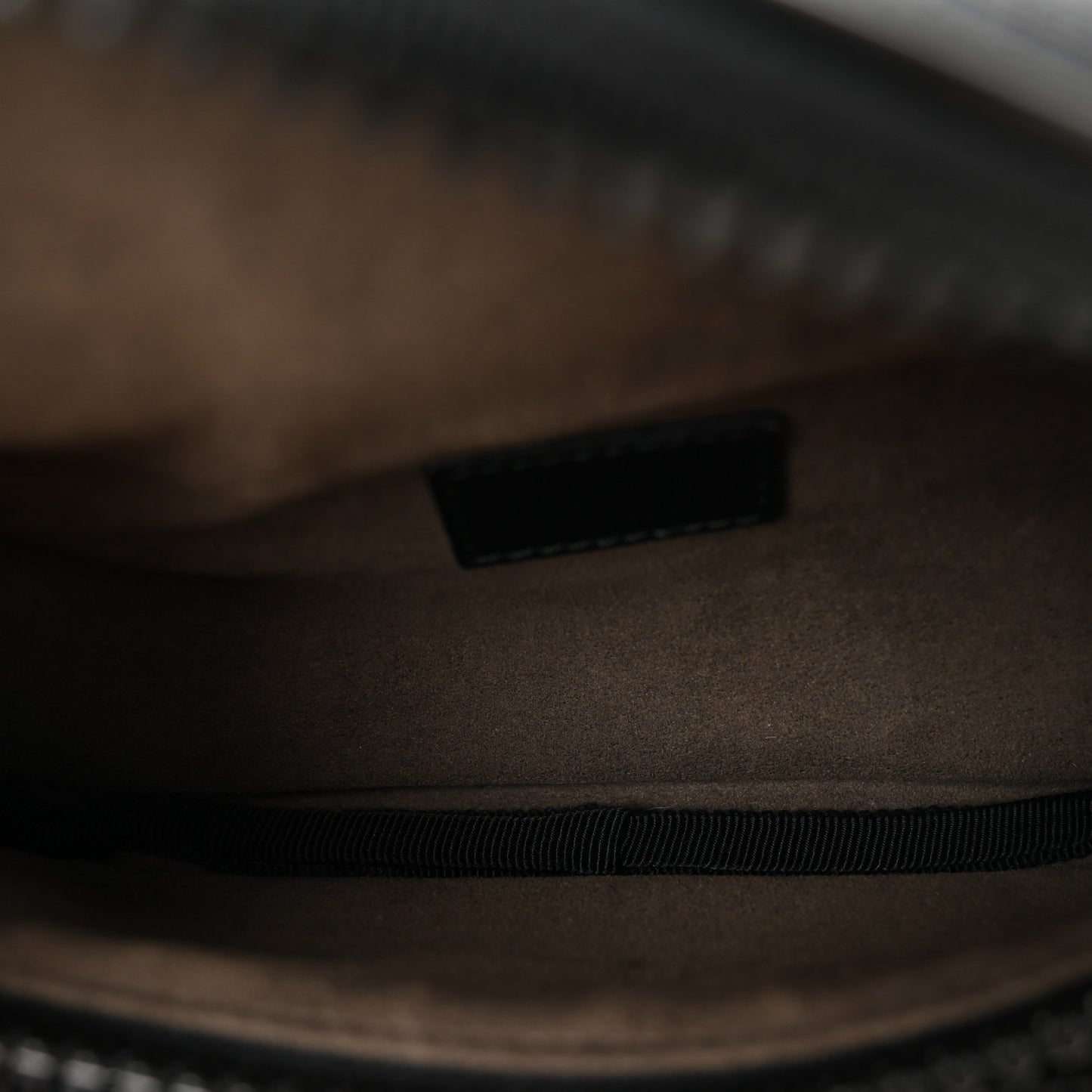 GG Supreme Monogram Belt Bag Black