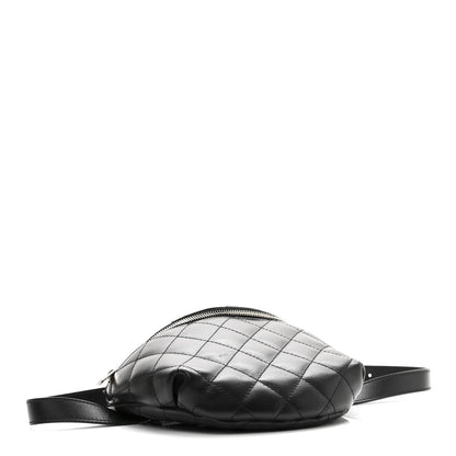 Chanel Calfskin Quilted Waist Belt Bag Black 4 of 10