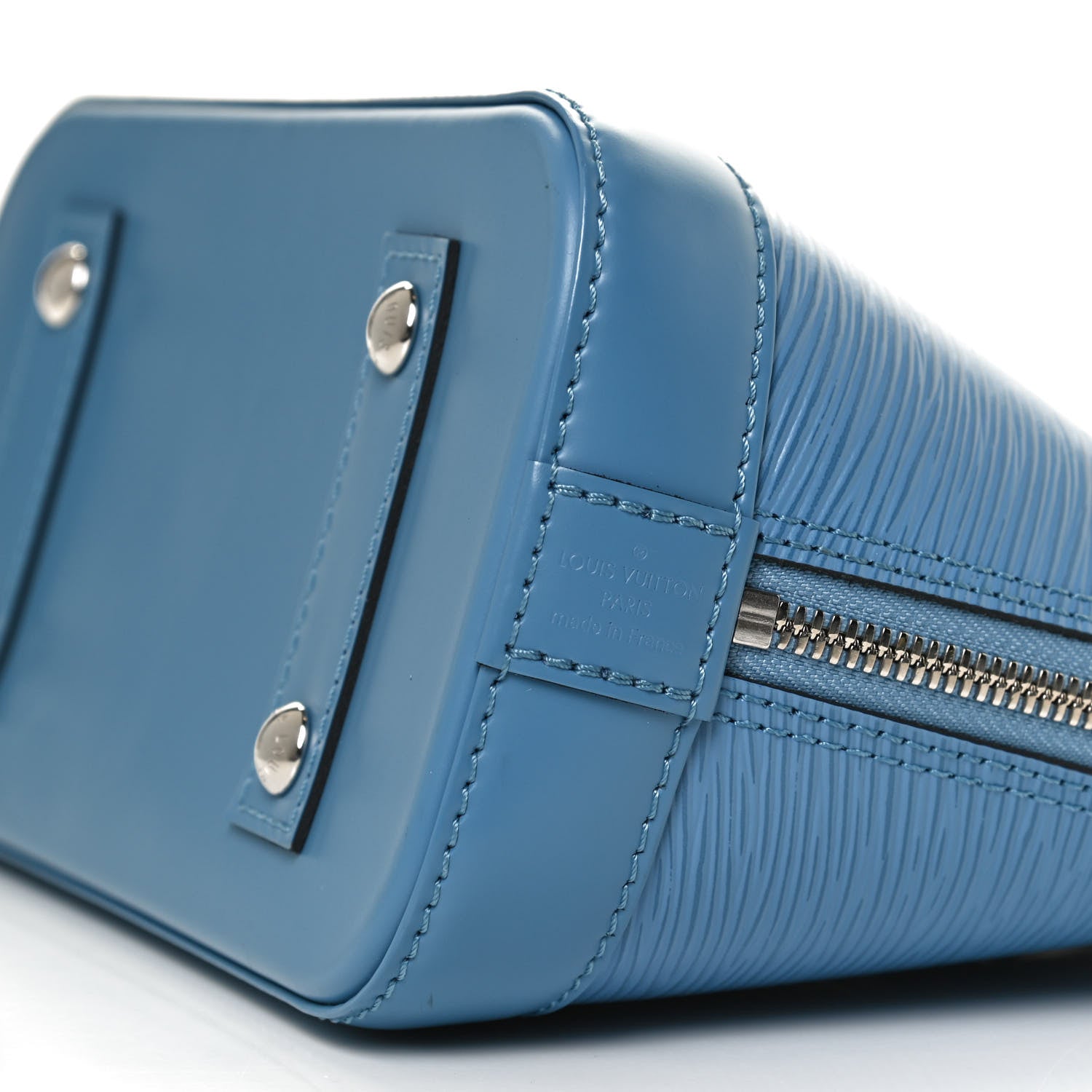 Louis Vuitton Epi Jacquard Alma BB Bleuet 10 of 12
