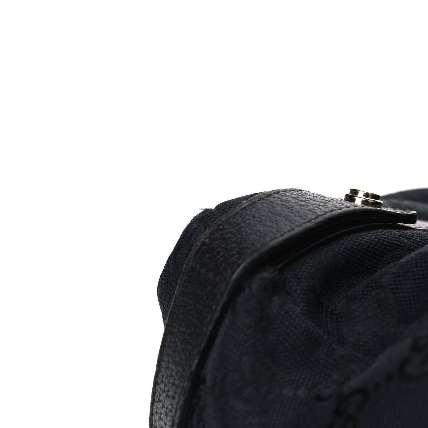 Monogram Medium Abbey Shoulder Bag Black