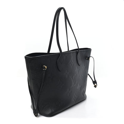 Louis Vuitton Empreinte Monogram Giant Neverfull MM Black 4 of 10