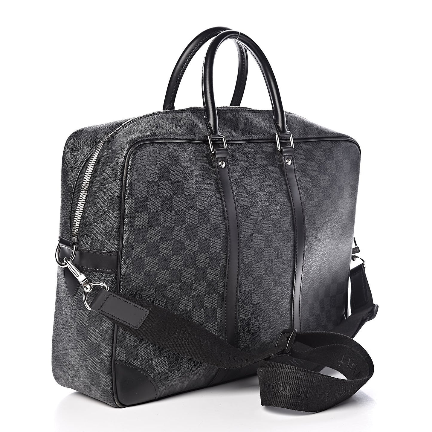 Damier Graphite Porte-Documents Voyage Briefcase
