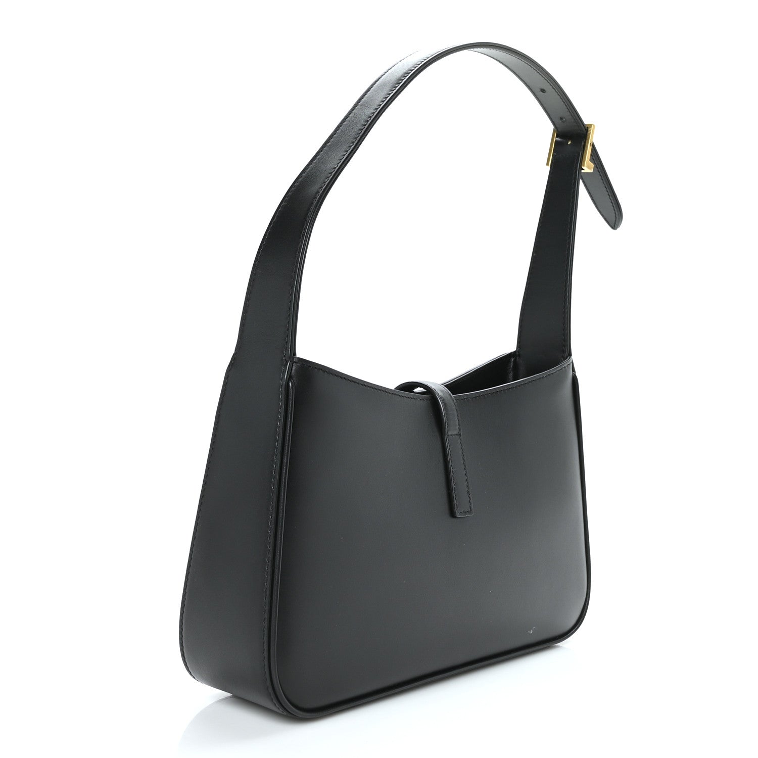 Saint Laurent Smooth Calfskin Le 5 A 7 Hobo Black 3 of 8