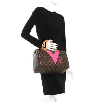 Louis Vuitton Monogram Speedy 30 V Grenade 2 of 7