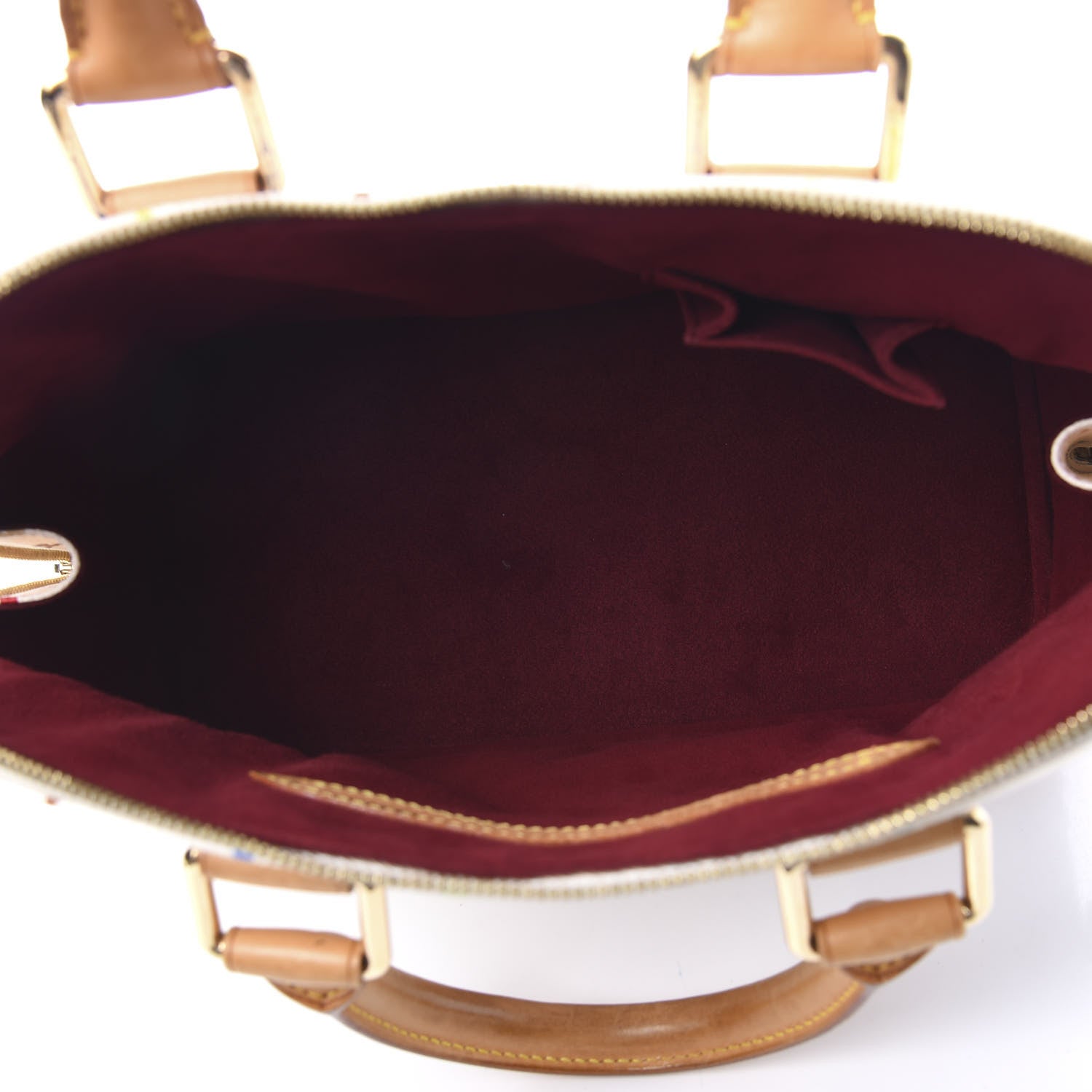 Louis Vuitton Monogram Multicolor Alma White 4 of 9