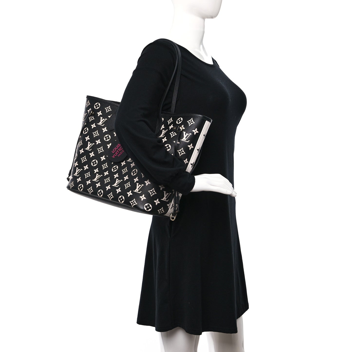 Empreinte Spring In The City Neverfull MM Black White Pink