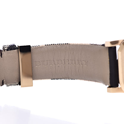 Burberry Stainless Steel Calfskin 38mm Quartz Watch Champagne BU9032 6 of 10